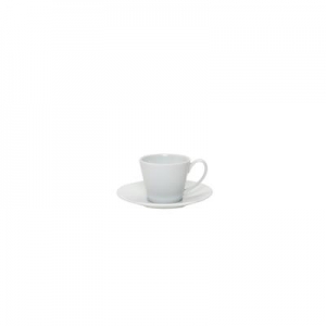 Tazza Caffè con piatto 10 cl ROYAL PORCELAIN-FORMA 02 - Img 1