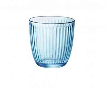 Bicchiere Colorato Acqua 29cl LINE - Bormioli Rocco - LIVELY BLUE - Img 1