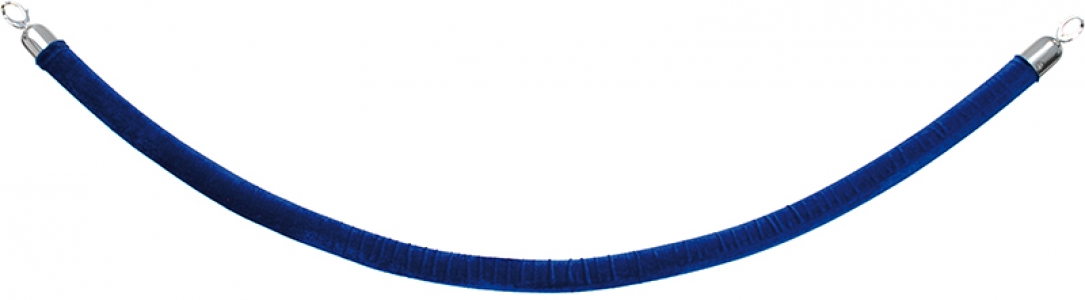 Cordone blu con attacchi cromati - Img 1